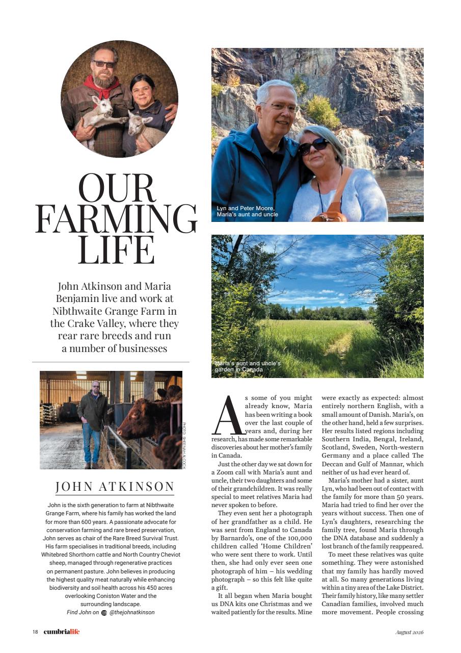 Cumbria Life Preview Pages