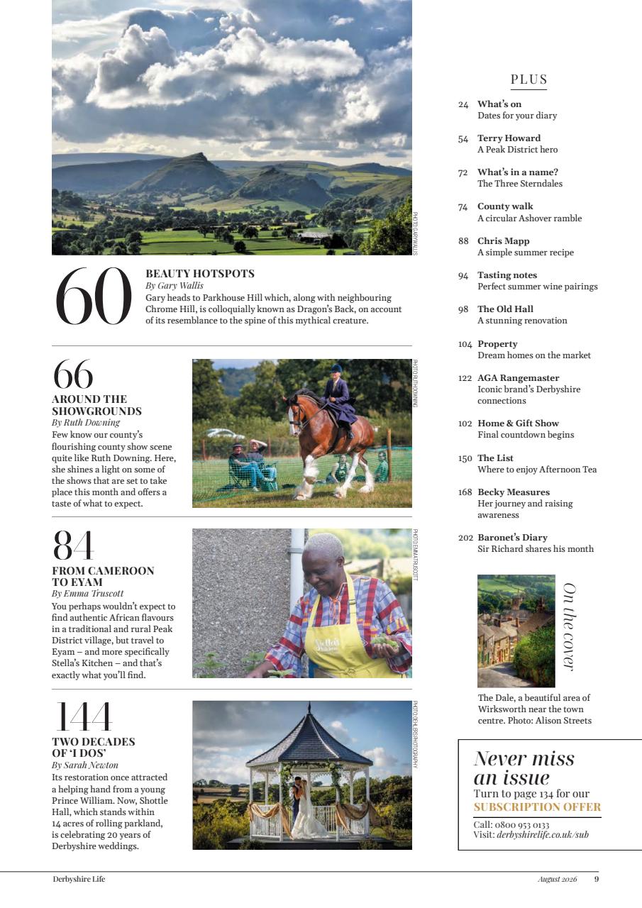 Derbyshire Life Preview Pages
