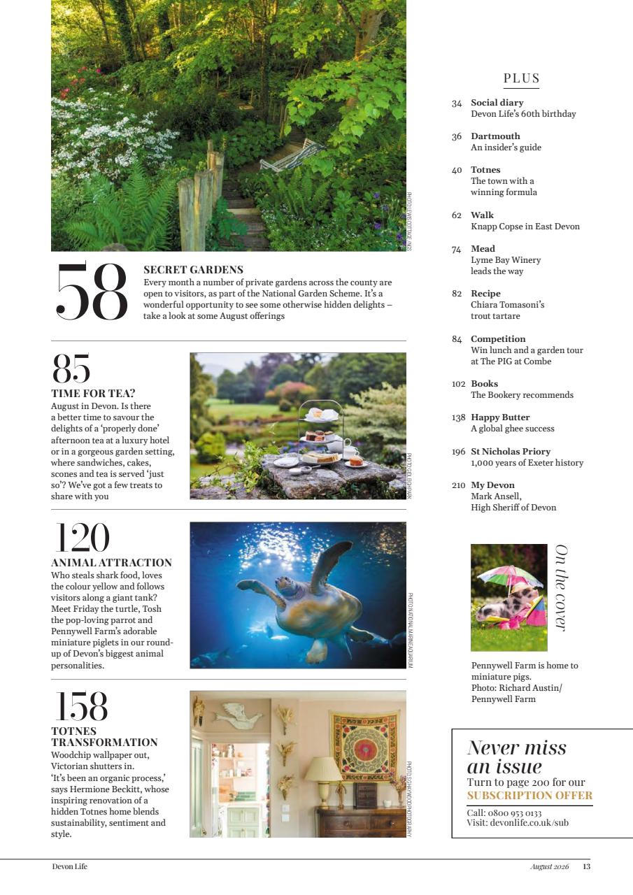 Devon Life Preview Pages