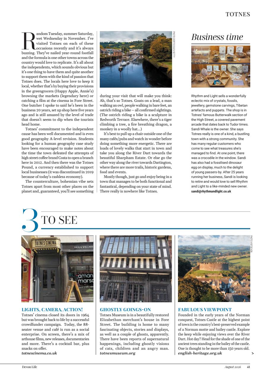 Devon Life Preview Pages