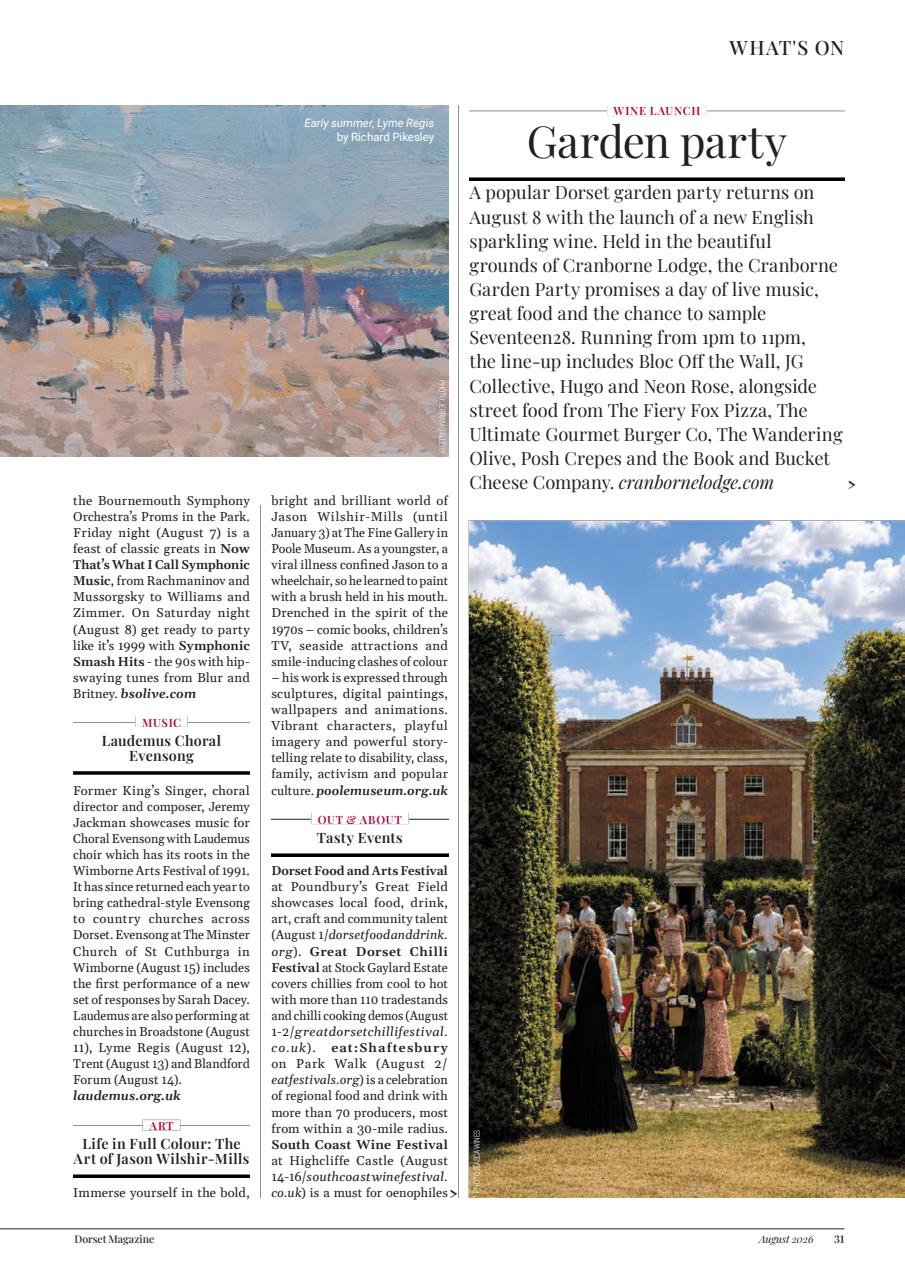 Dorset Magazine Preview Pages