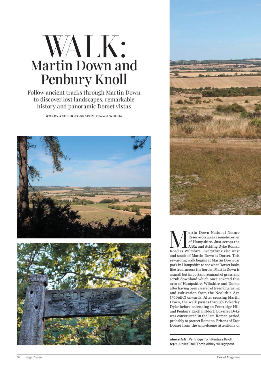 Dorset Magazine Preview Pages