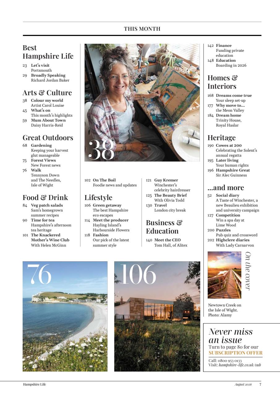 Hampshire Life Preview Pages