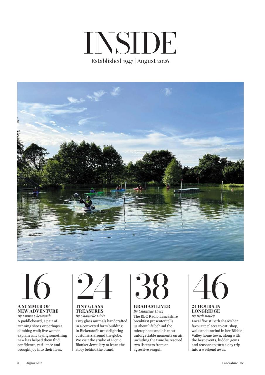 Lancashire Life Preview Pages