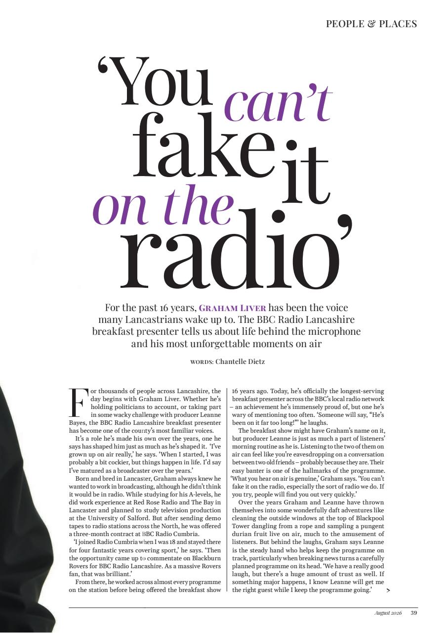 Lancashire Life Preview Pages