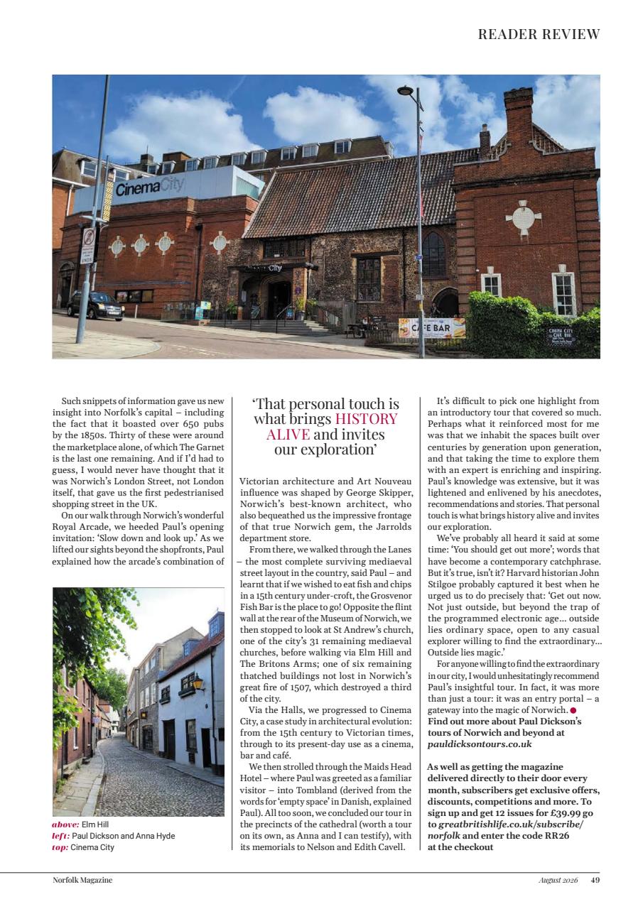Norfolk Magazine Preview Pages