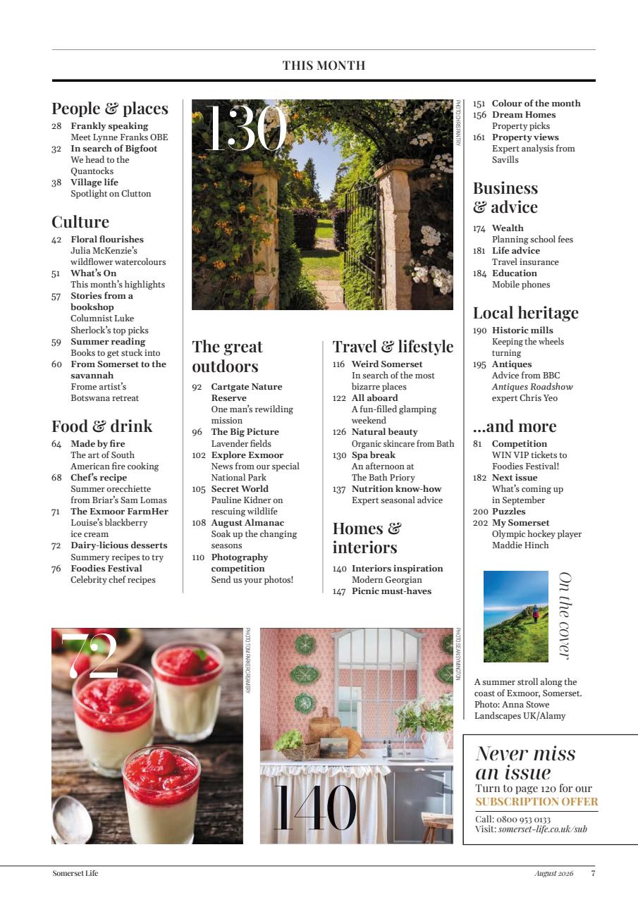Somerset Life Preview Pages