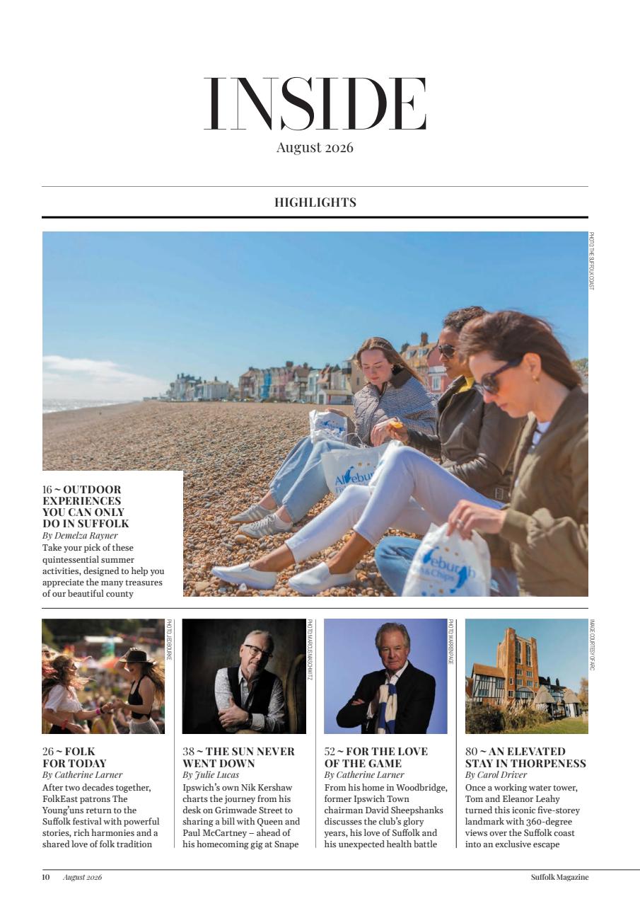 Suffolk Magazine Preview Pages