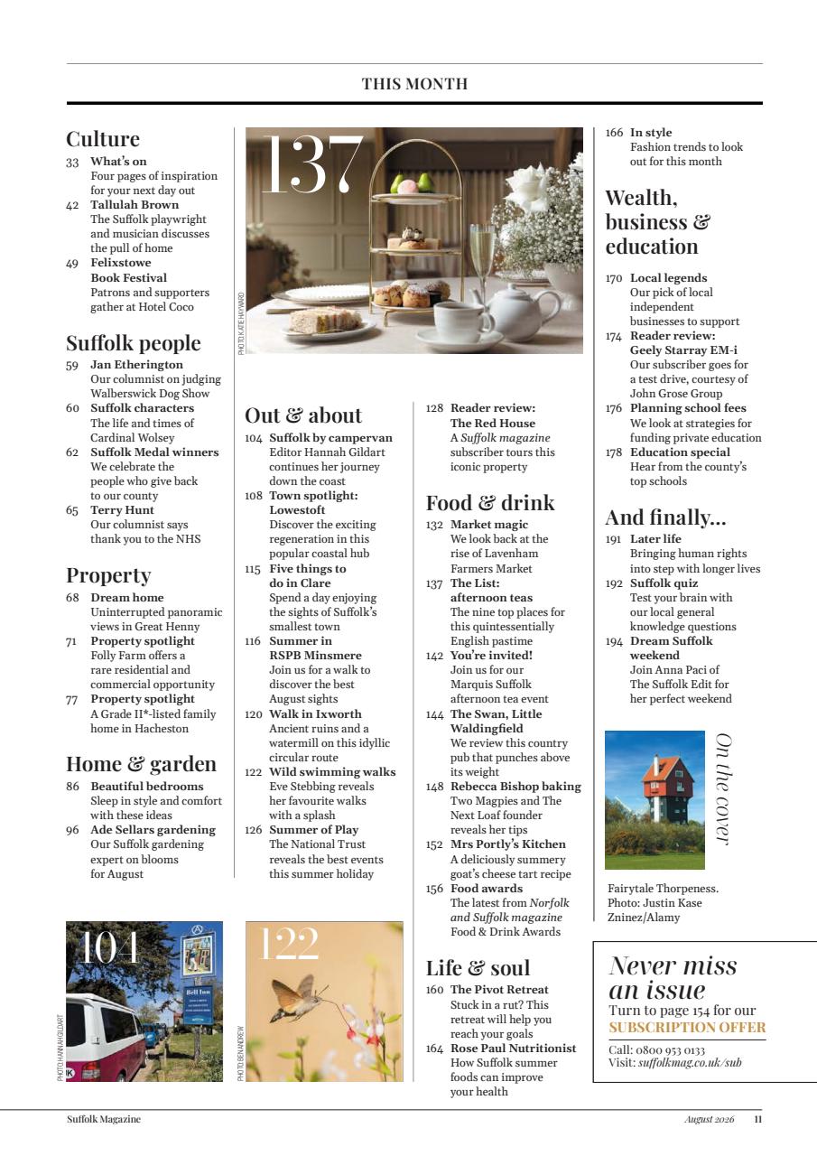Suffolk Magazine Preview Pages
