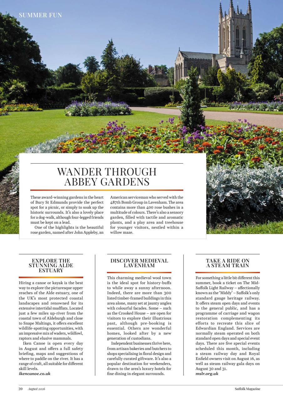 Suffolk Magazine Preview Pages