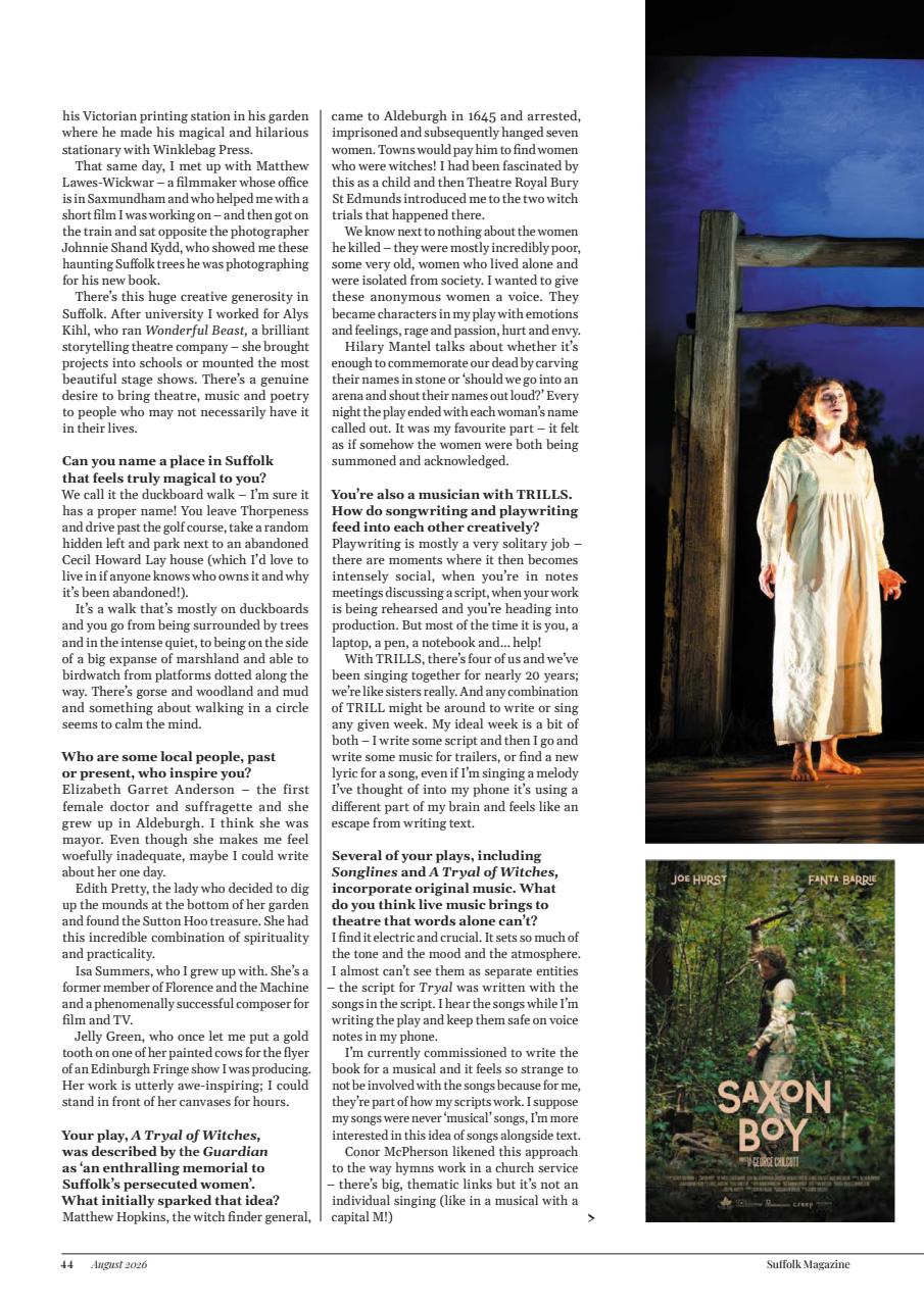 Suffolk Magazine Preview Pages