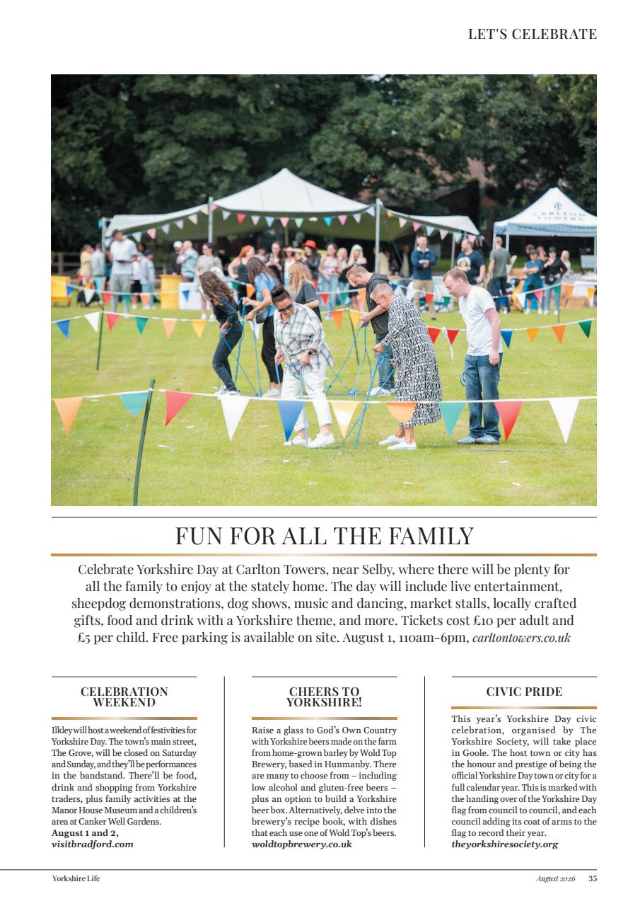 Yorkshire Life Preview Pages