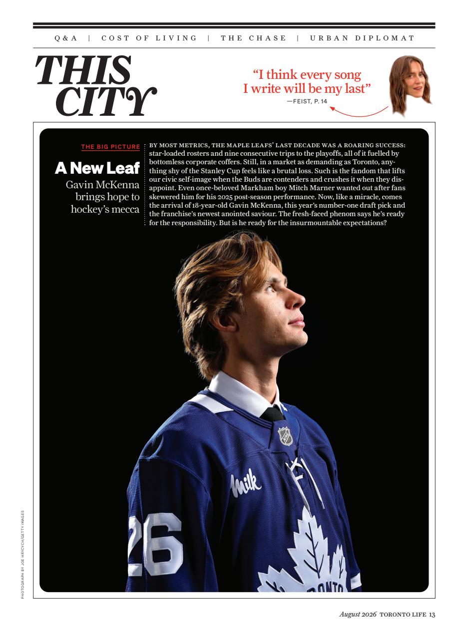 Toronto Life Preview Pages