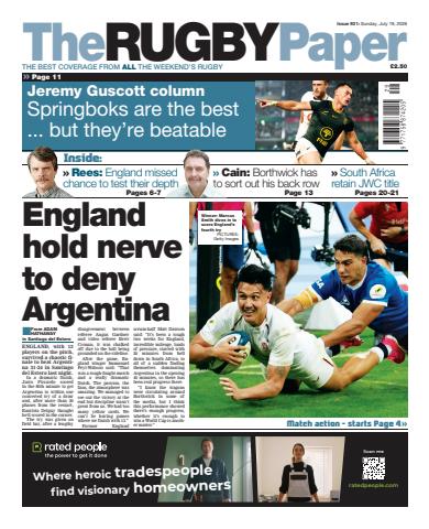 The Rugby Paper issue 19-Jul-2026