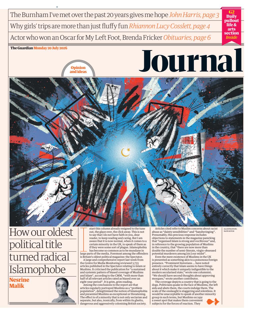 The Guardian Newspaper Preview Pages