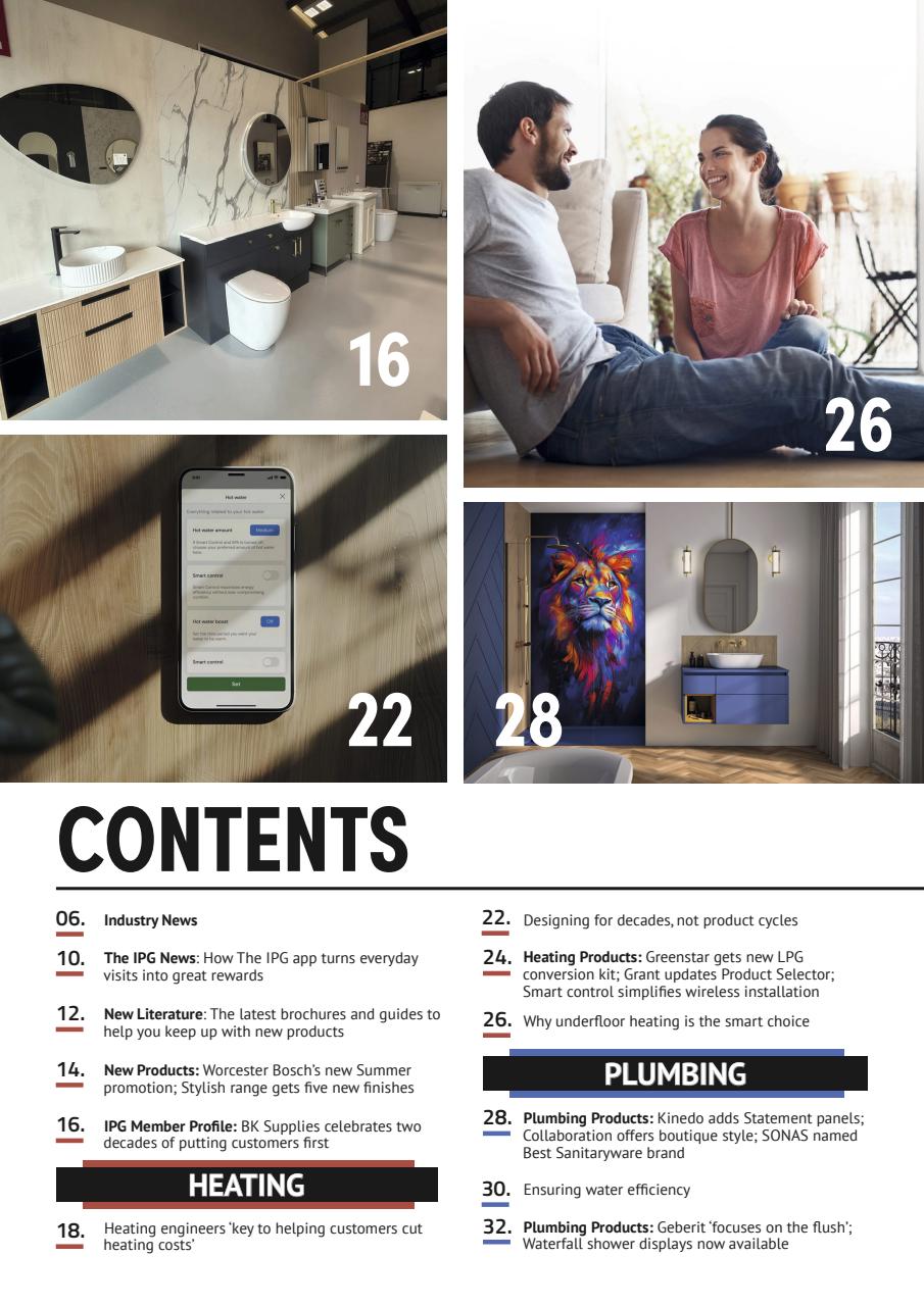 Heating, Plumbing & Renewables Preview Pages