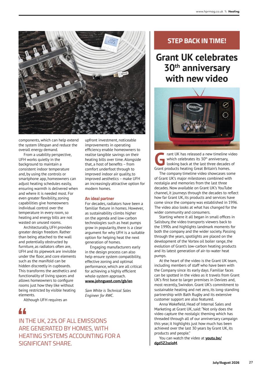 Heating, Plumbing & Renewables Preview Pages