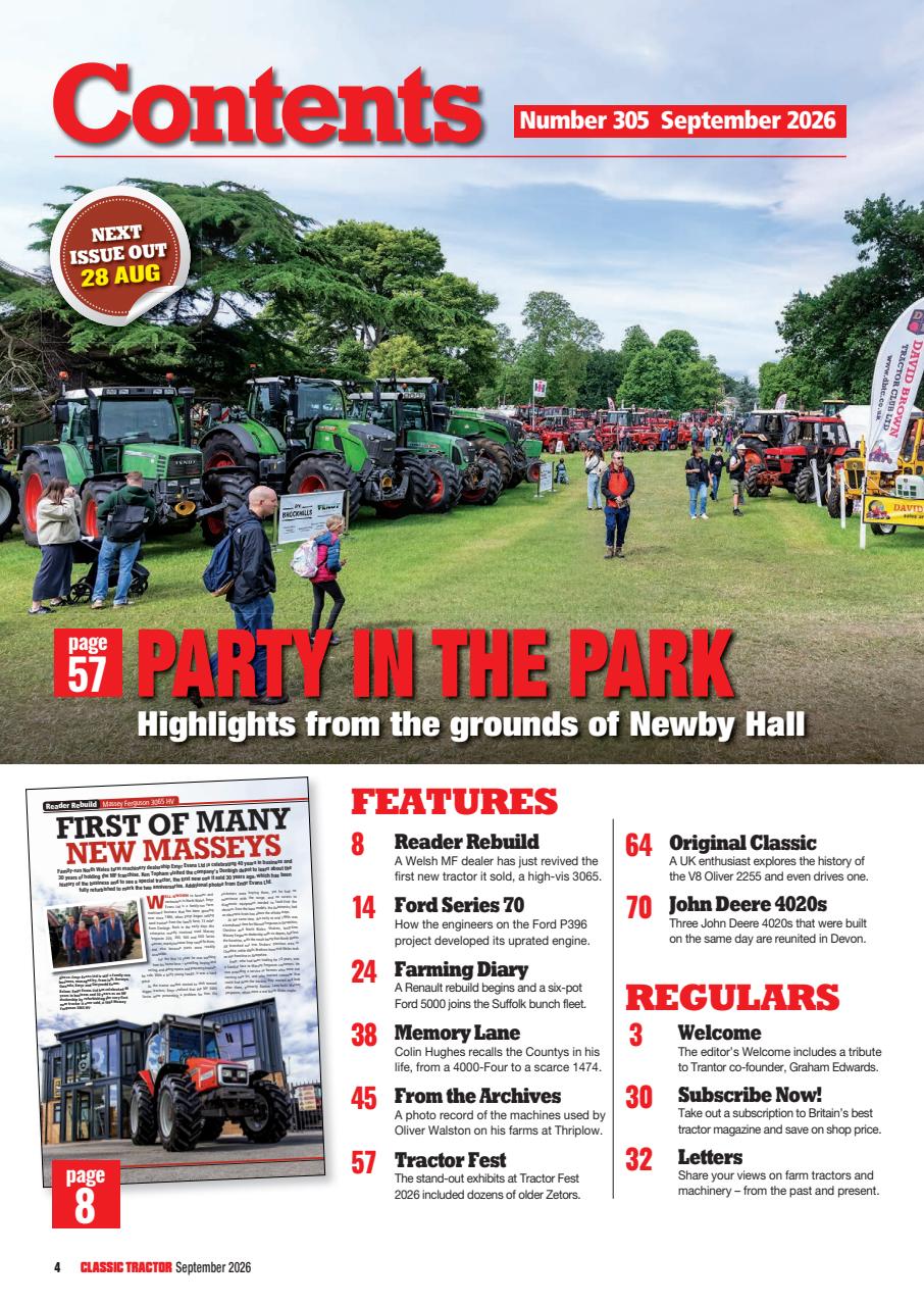 Classic Tractor Preview Pages
