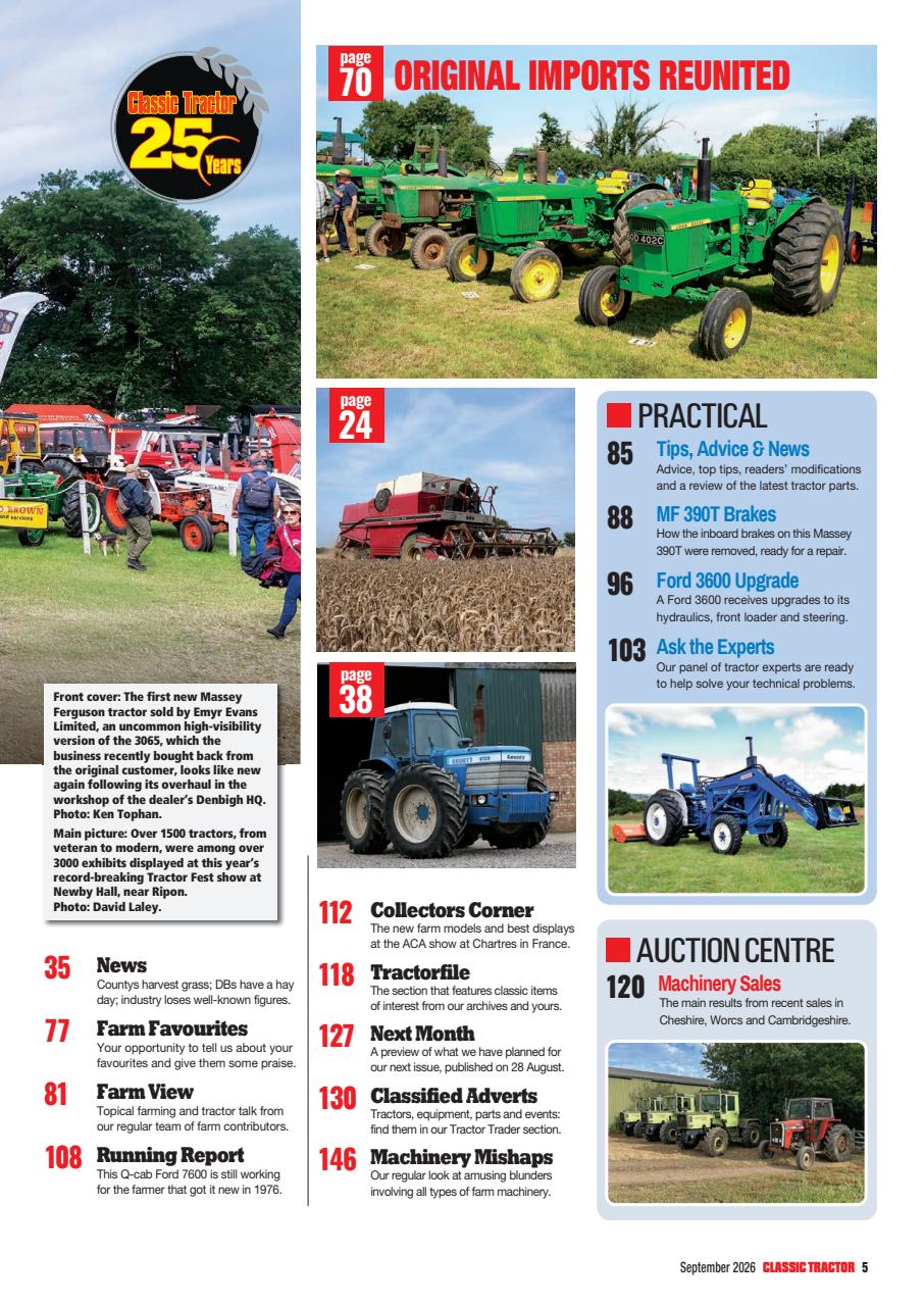 Classic Tractor Preview Pages