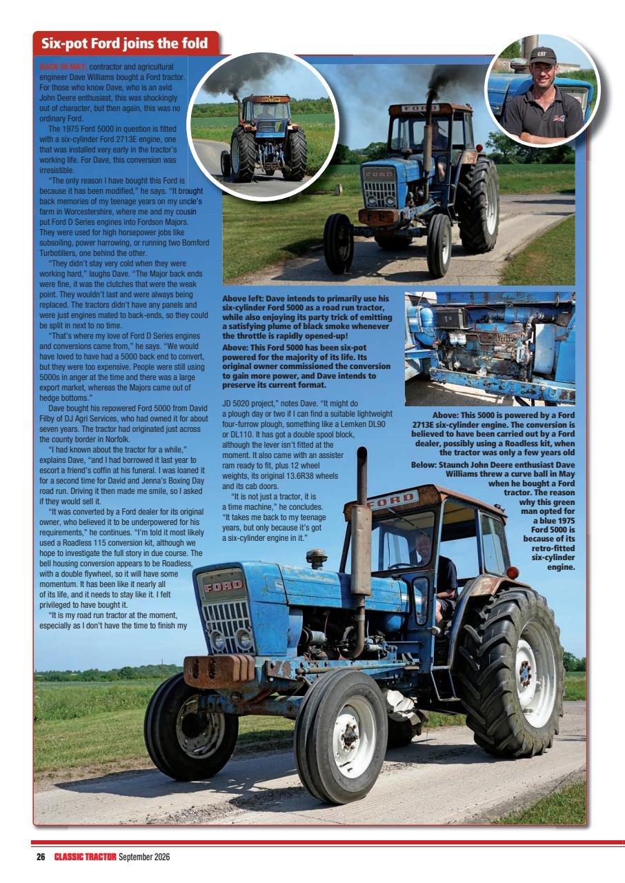 Classic Tractor Preview Pages