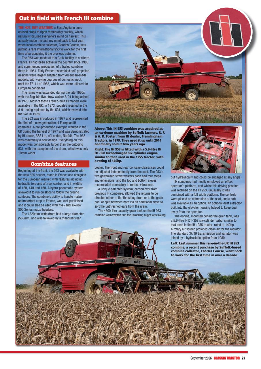 Classic Tractor Preview Pages