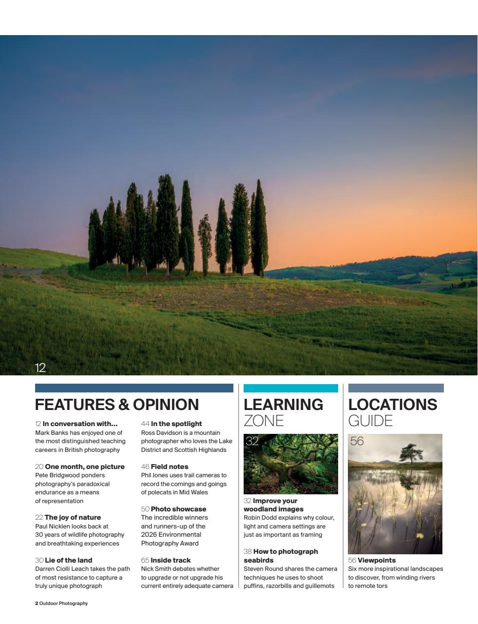 Outdoor Photography Preview Pages