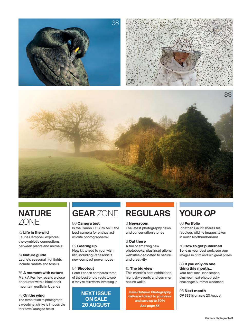 Outdoor Photography Preview Pages