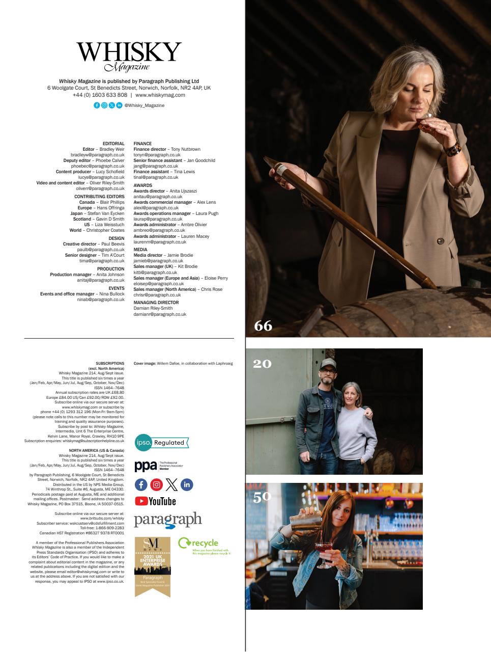 Whisky Magazine Preview Pages