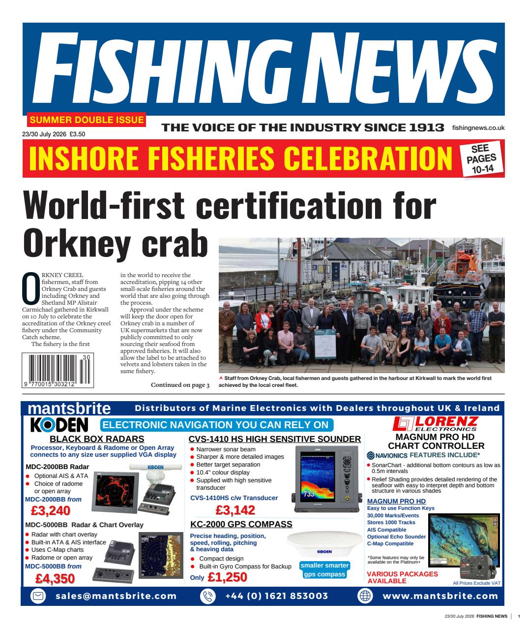 Fishing News Preview Pages