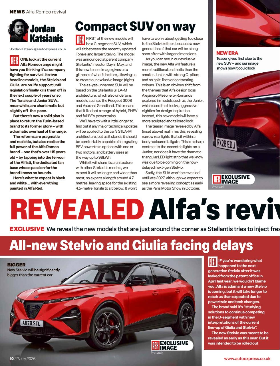 Auto Express Preview Pages