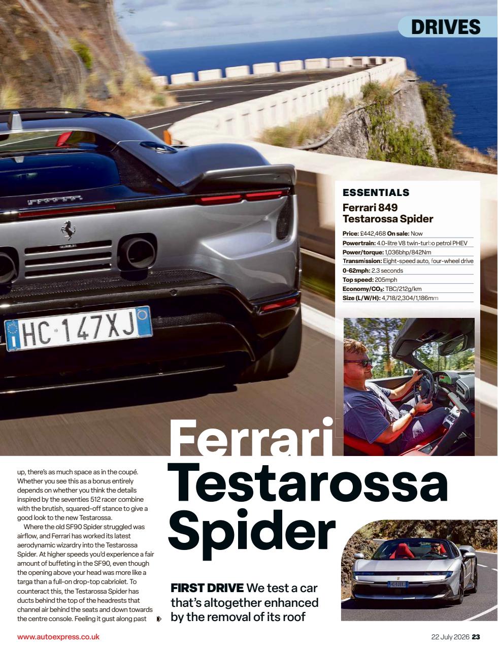 Auto Express Preview Pages