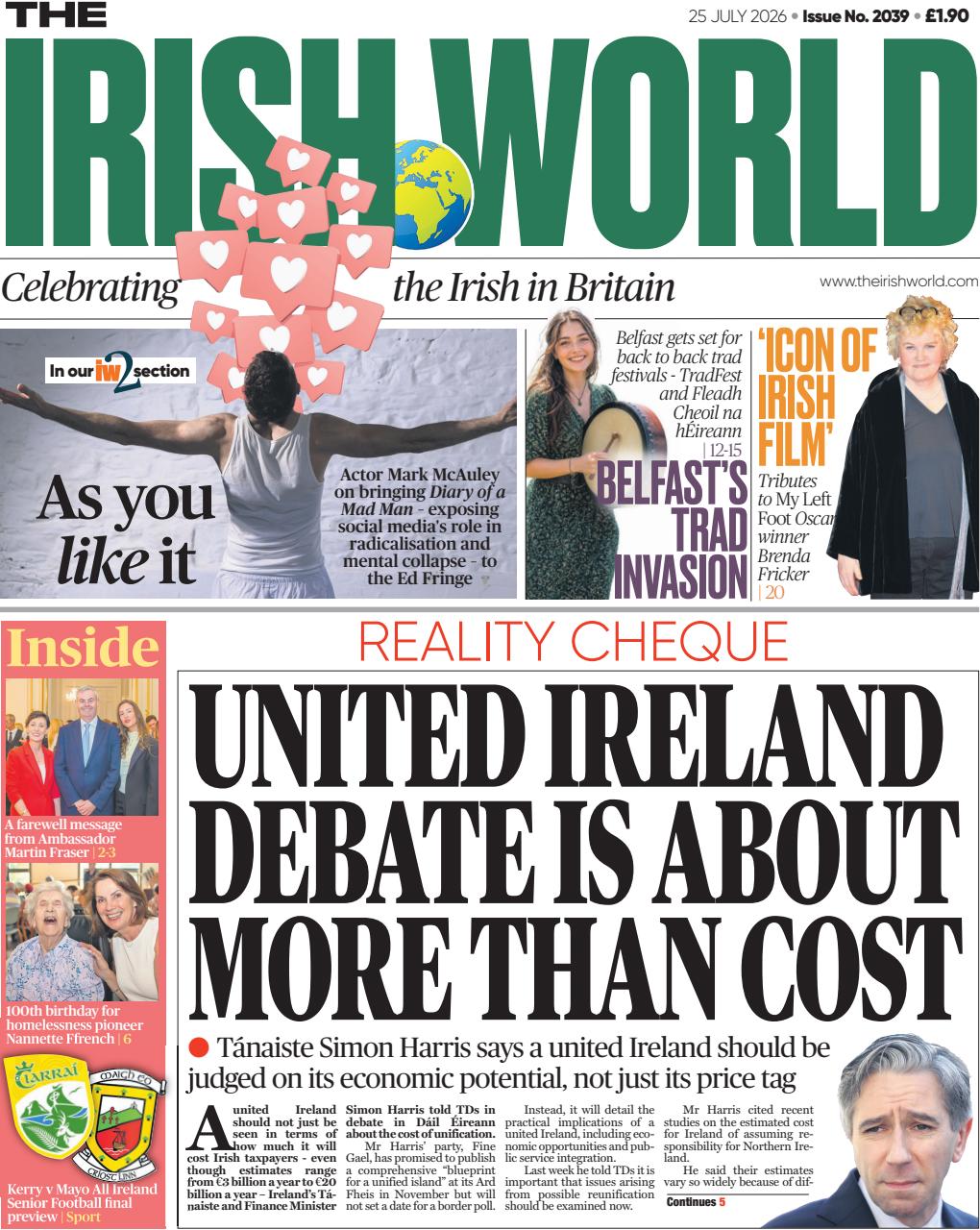 Irish World Preview Pages
