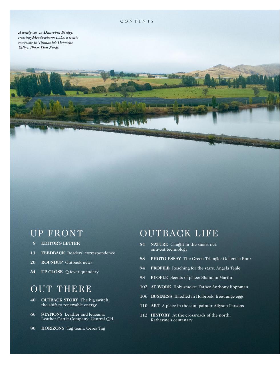 OUTBACK Magazine Preview Pages