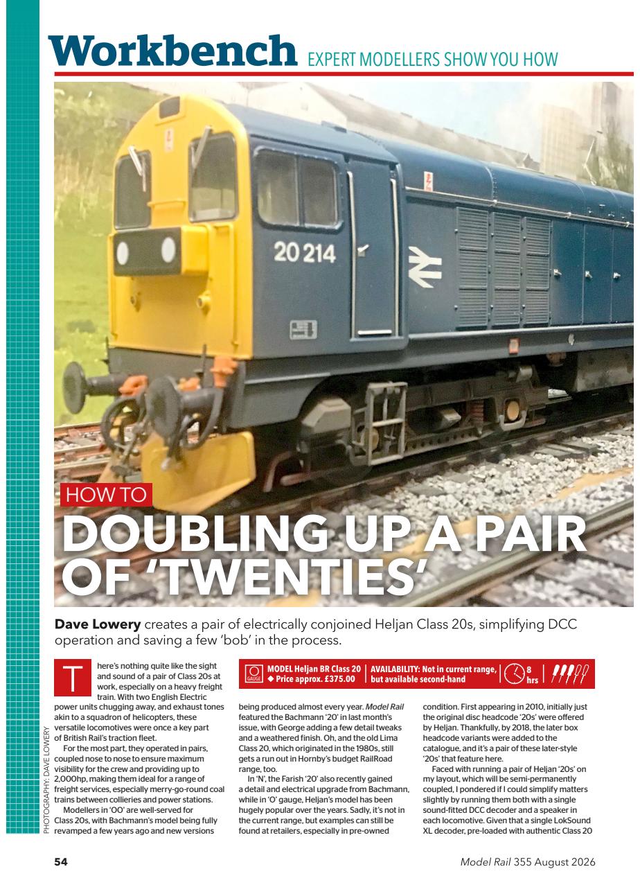 Model Rail Preview Pages