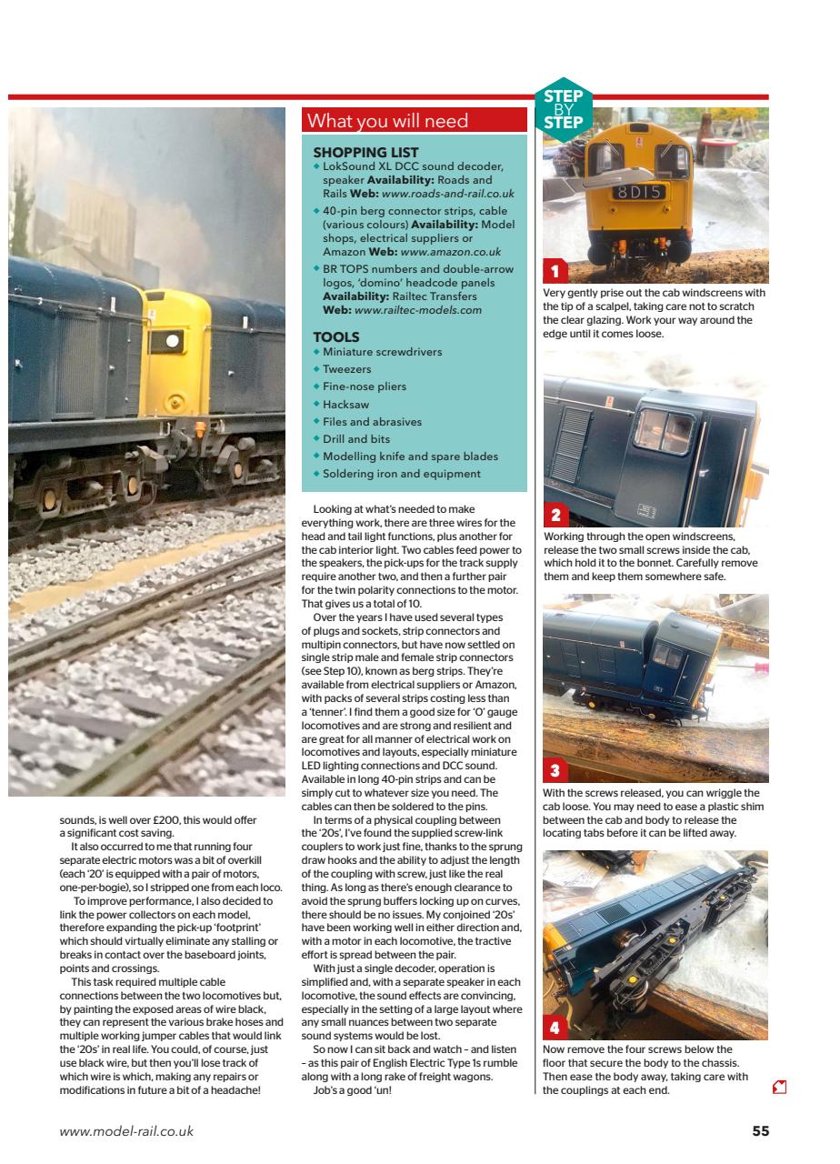 Model Rail Preview Pages