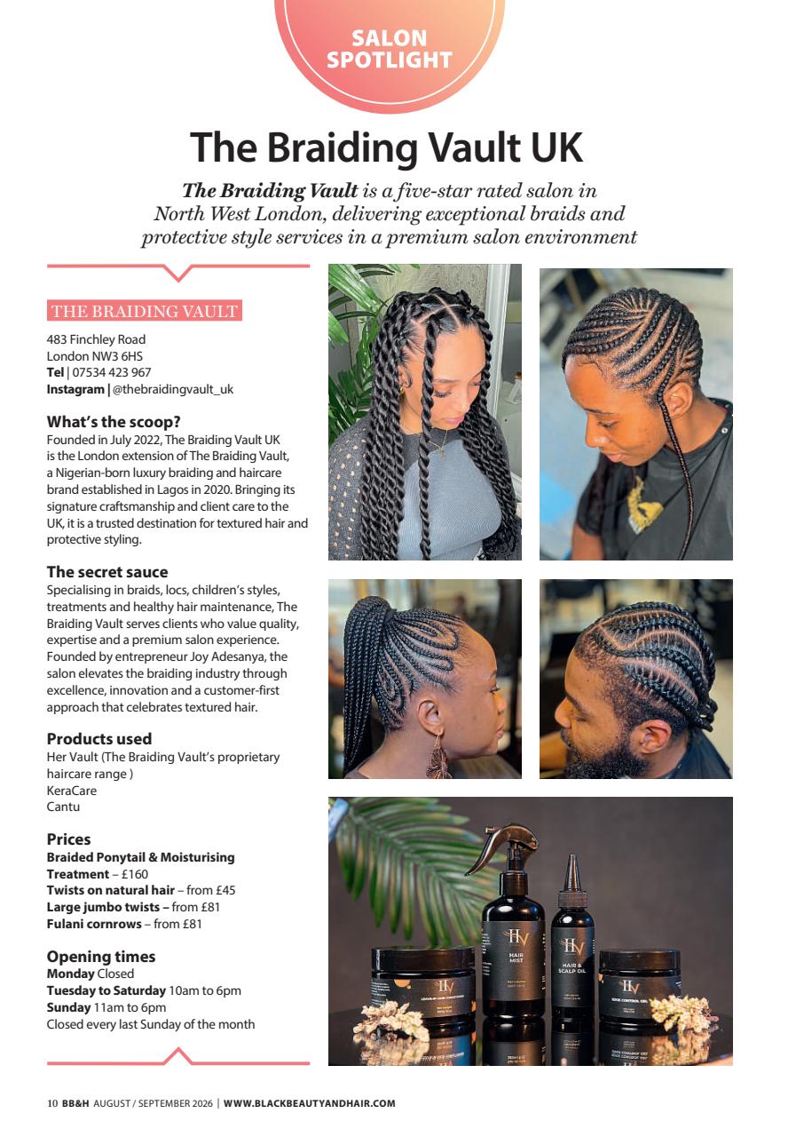 Black Beauty & Hair – the UK's No. 1 Black magazine Preview Pages