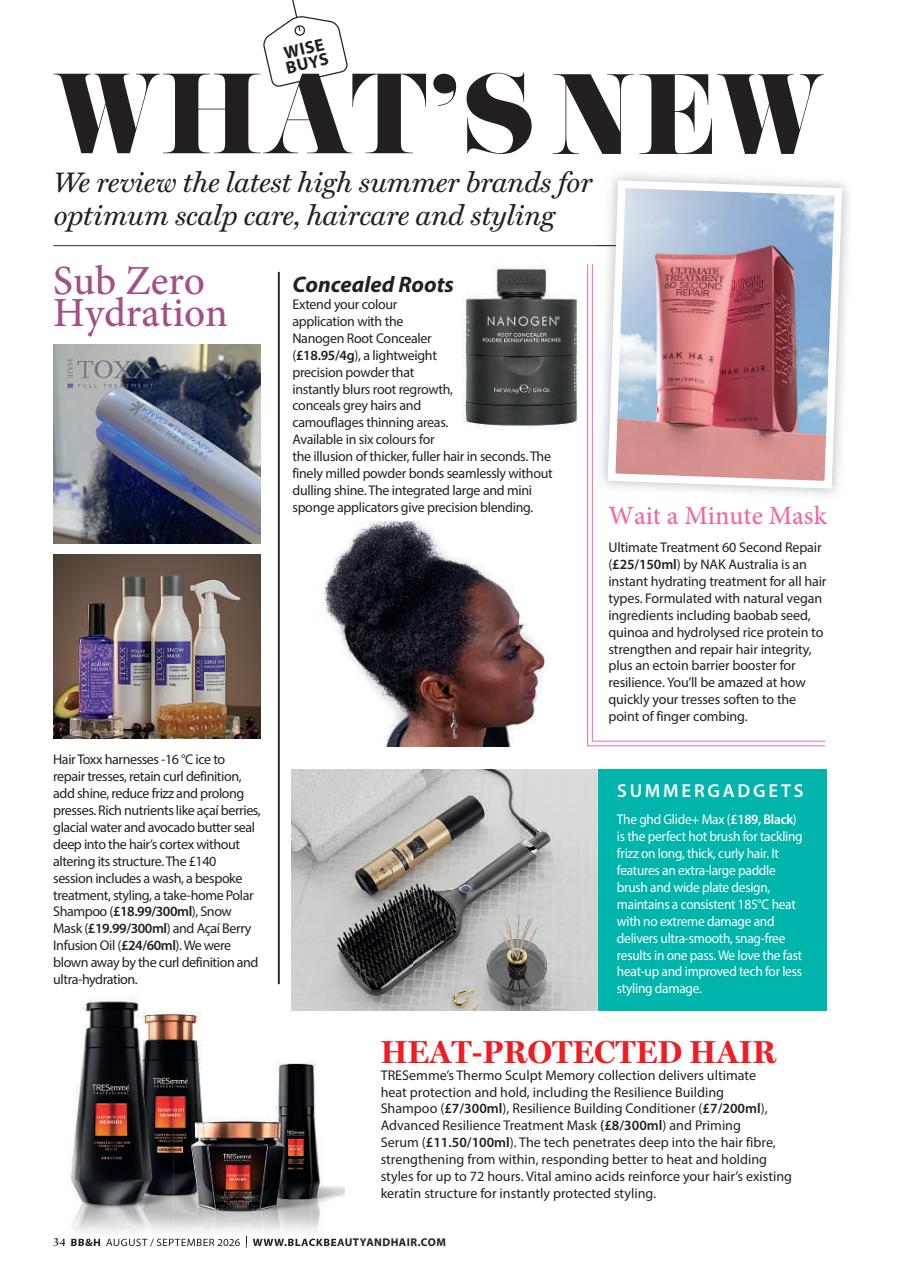 Black Beauty & Hair – the UK's No. 1 Black magazine Preview Pages