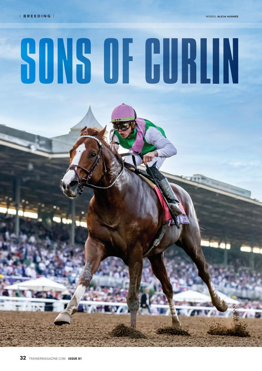 North American Trainer Magazine - horse racing Preview Pages