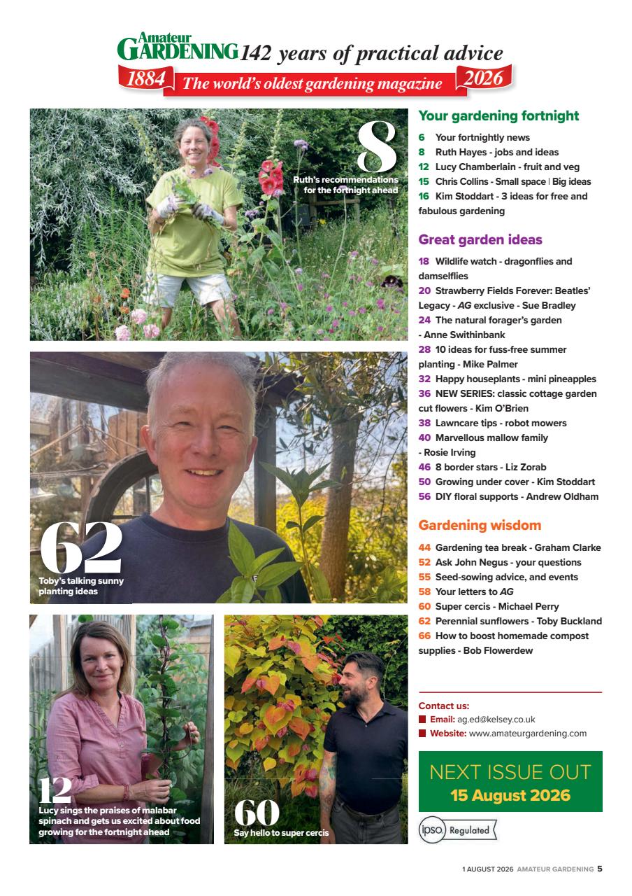 Amateur Gardening Preview Pages