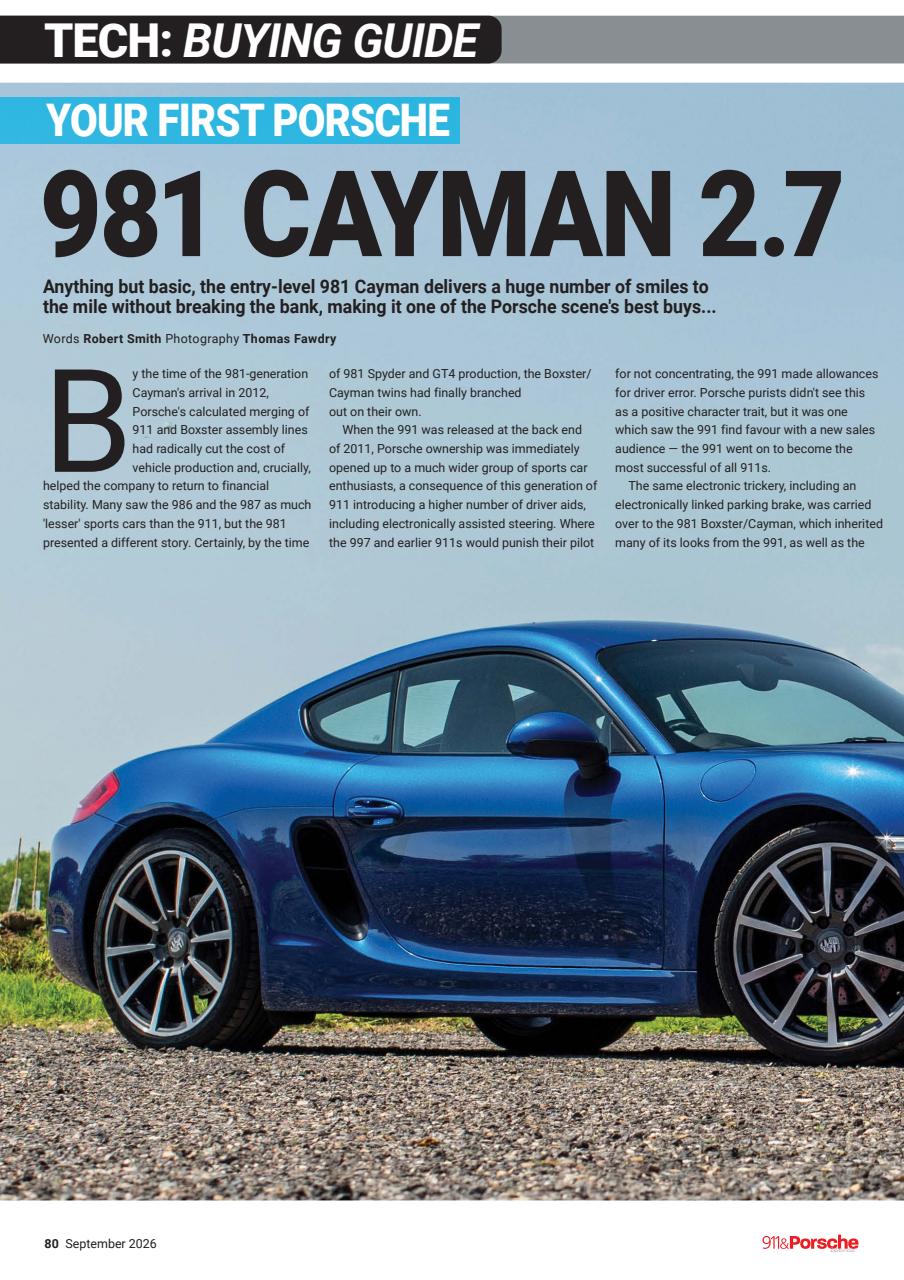 911 & Porsche World Preview Pages