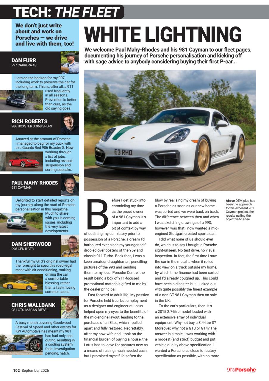 911 & Porsche World Preview Pages