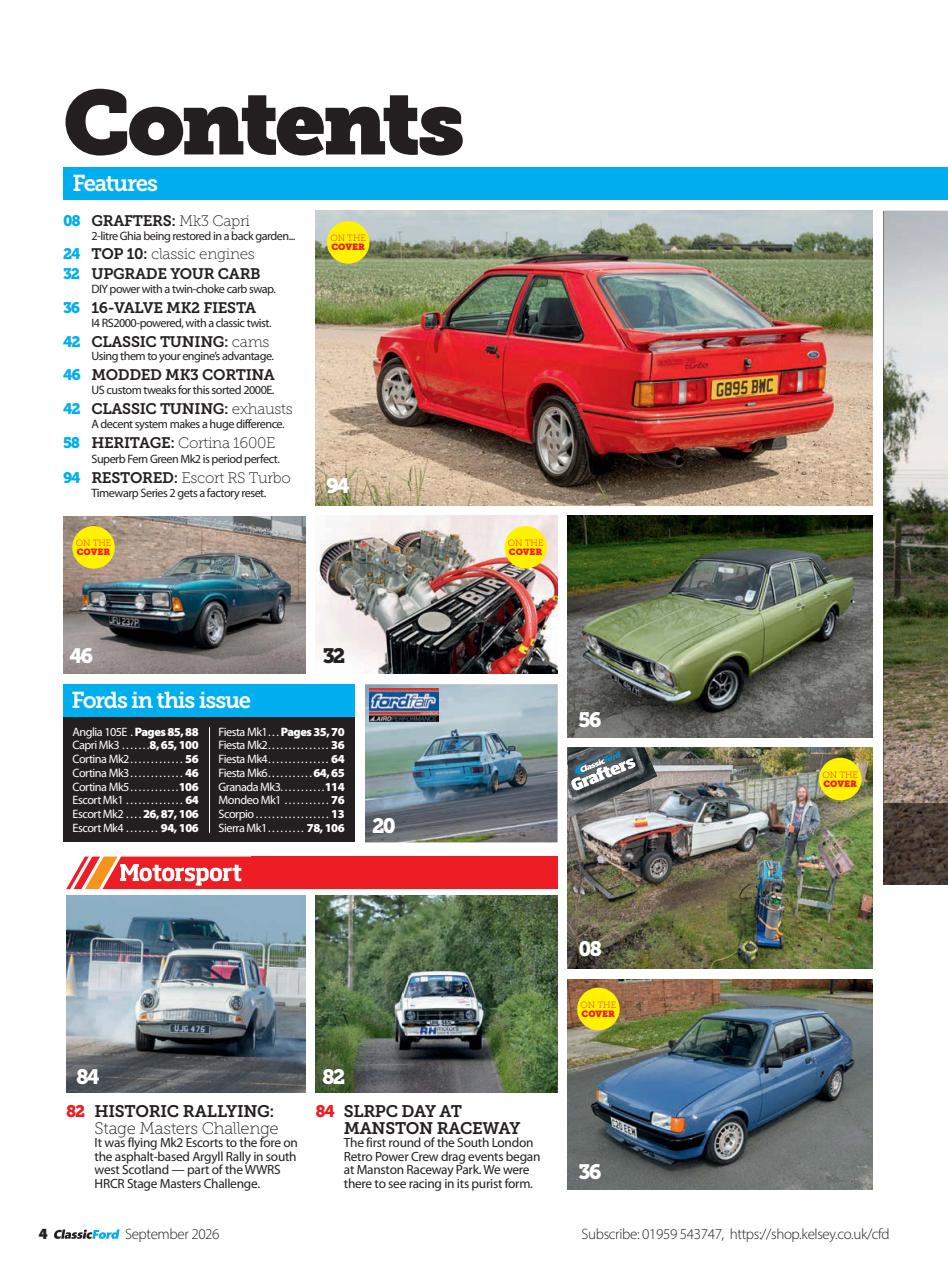 Classic Ford Preview Pages