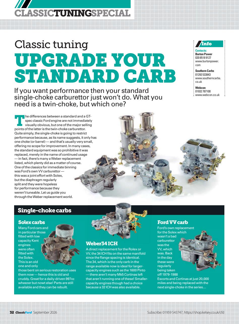 Classic Ford Preview Pages