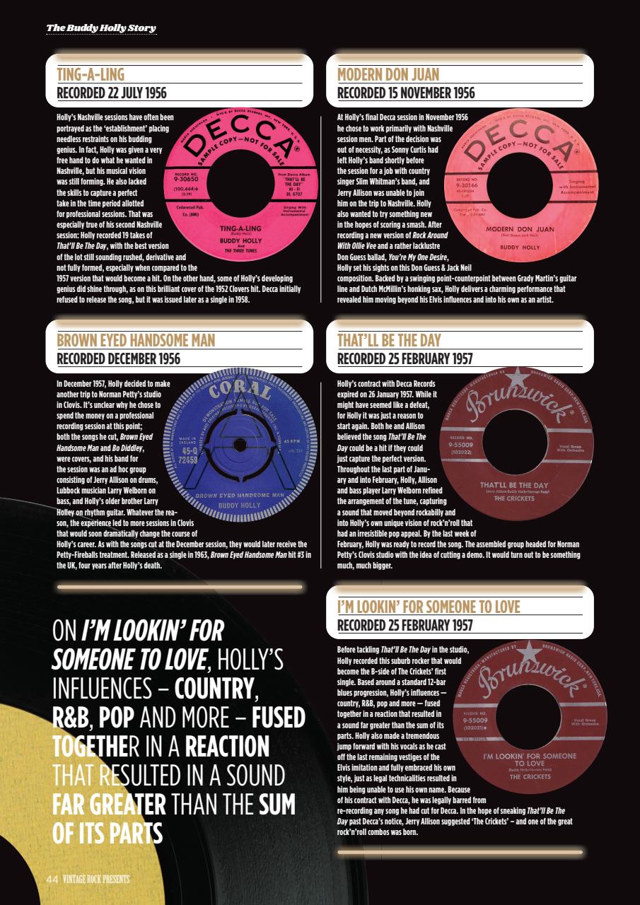 Vintage Rock Presents Preview Pages