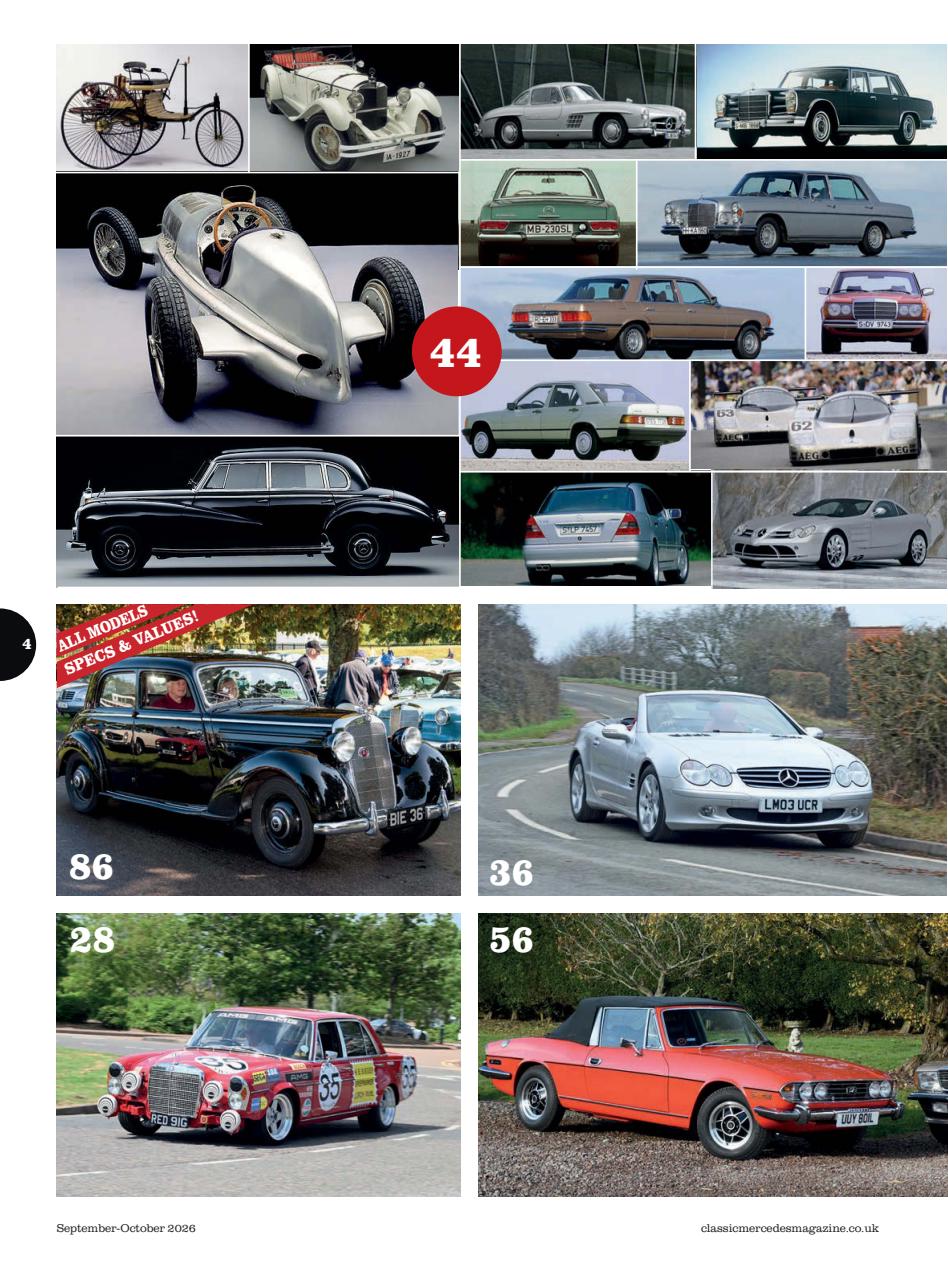 Classic Mercedes Preview Pages
