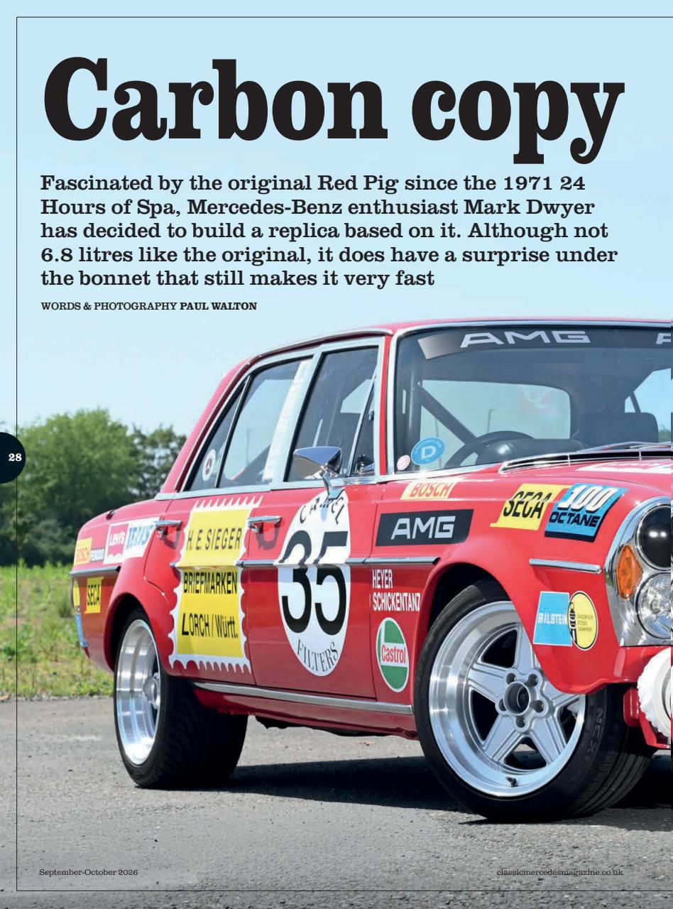 Classic Mercedes Preview Pages