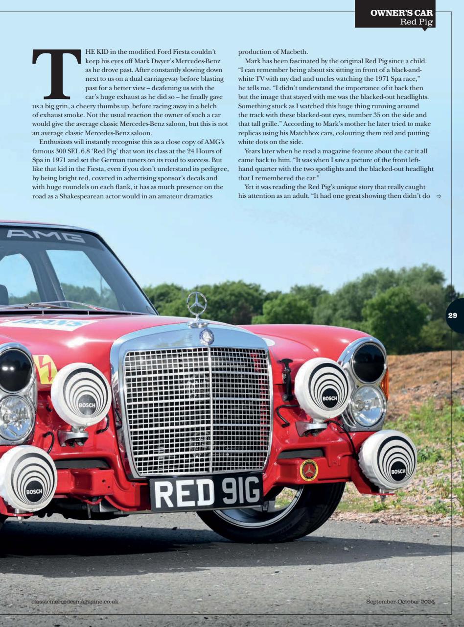 Classic Mercedes Preview Pages