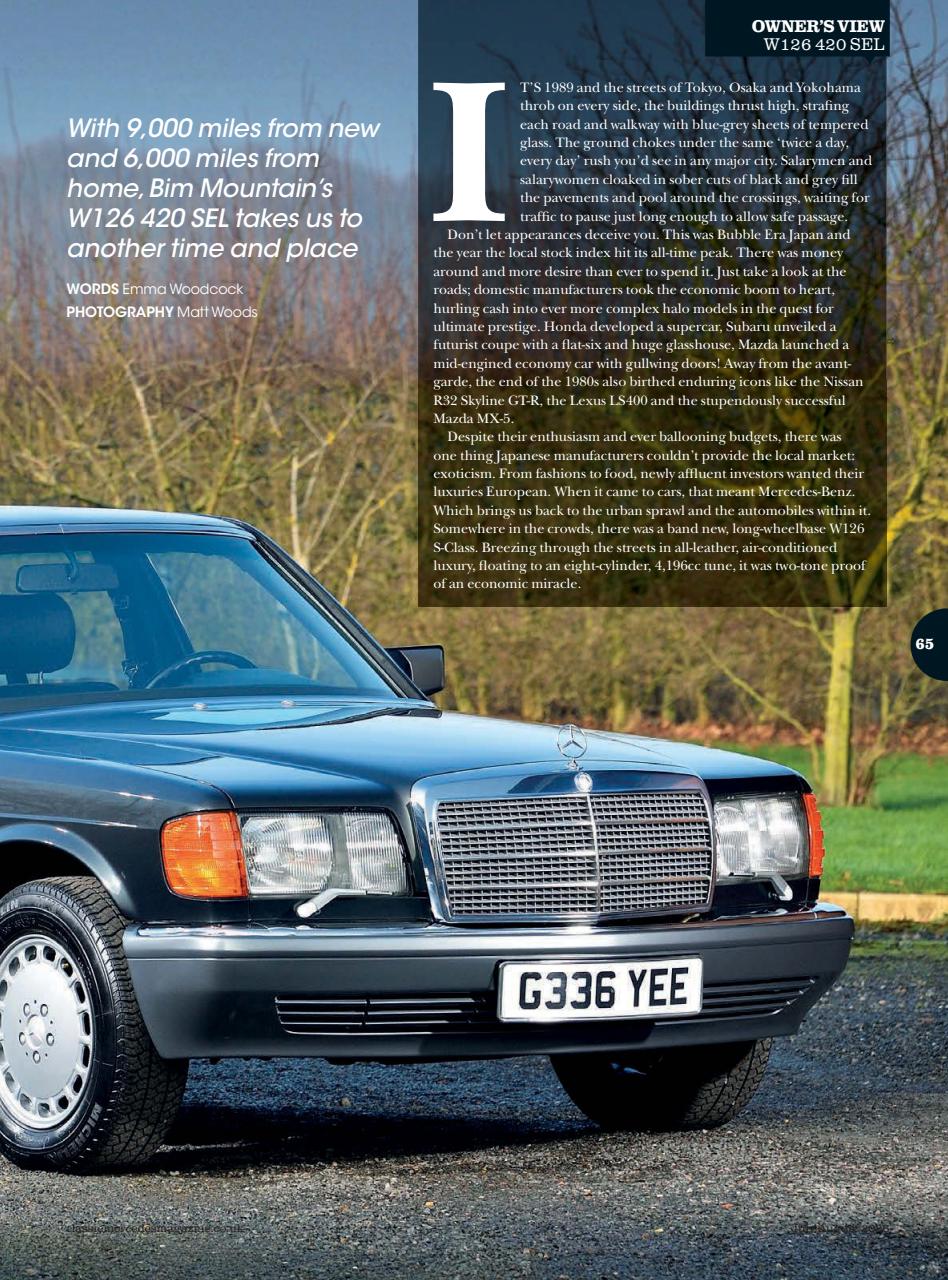Classic Mercedes Preview Pages