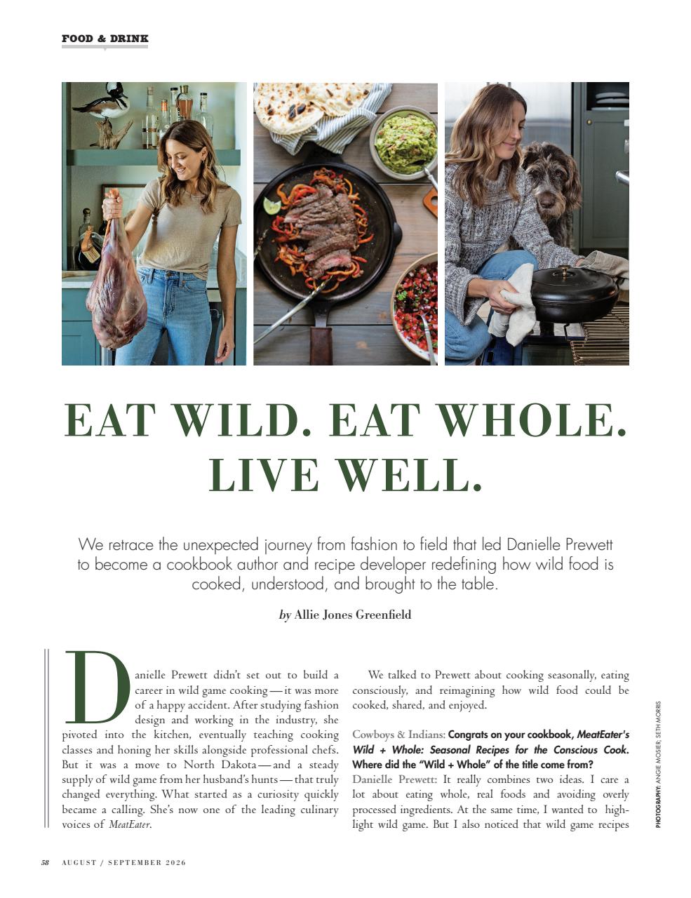 Cowboys and Indians Preview Pages