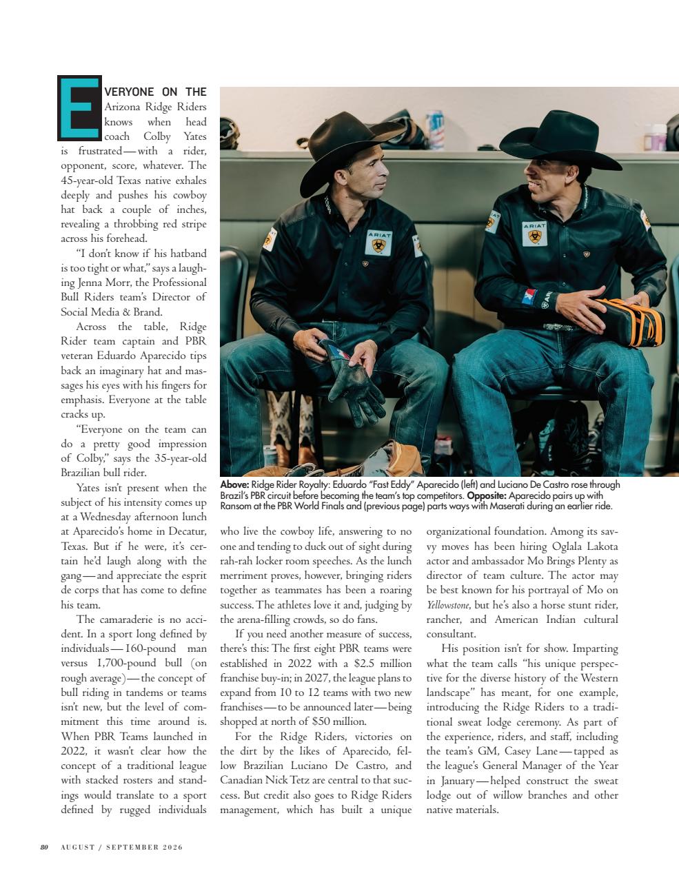 Cowboys and Indians Preview Pages
